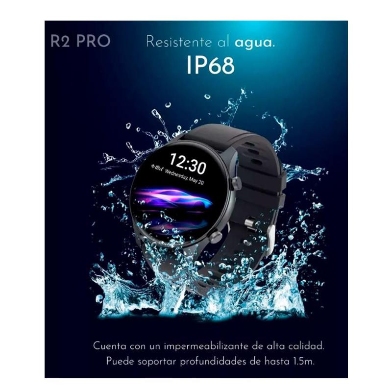 Smartwatch G-Tide R2 Pro Color Negro para Hombre