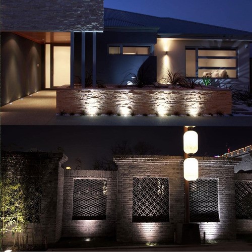 Lámpara De Pie Led Empotrada De 3 W, Luz Fria