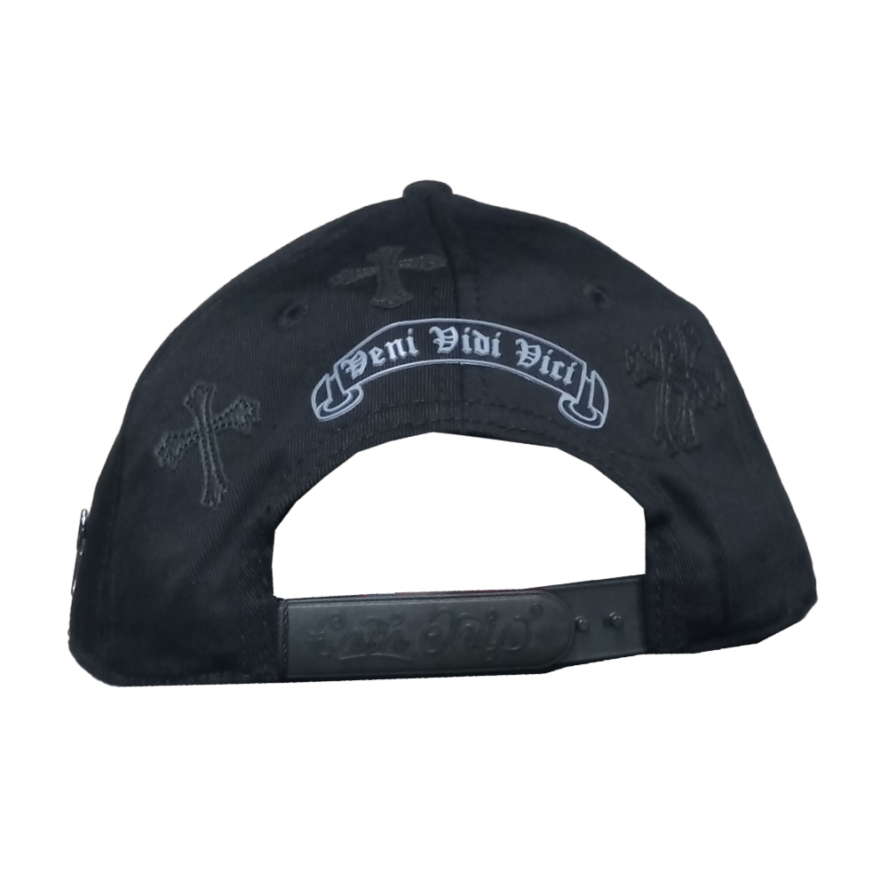 Gorra Cash Only Calavera Apache Meets Negro CONMAM-001