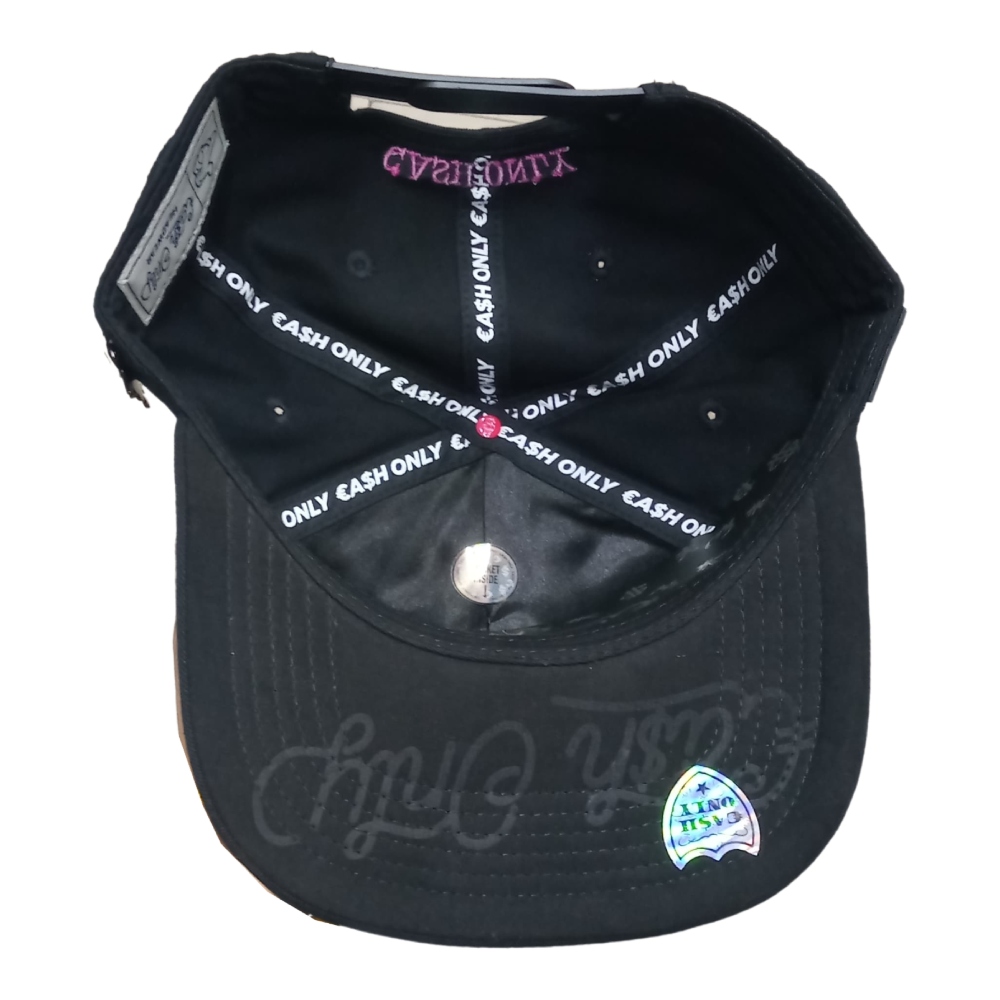 Gorra Cash Only Panther Dollar Negro Unisex PANTHER-002