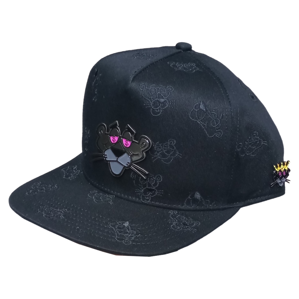 Gorra Cash Only Panther Face Full Negro Unisex PANTHER-003