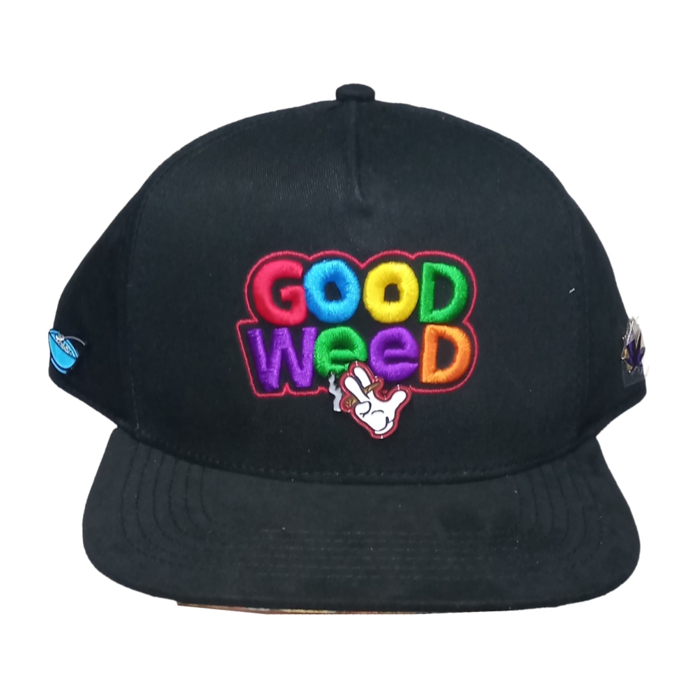 Gorra Cash Only New Good Weed Negro Unisex WEED-001