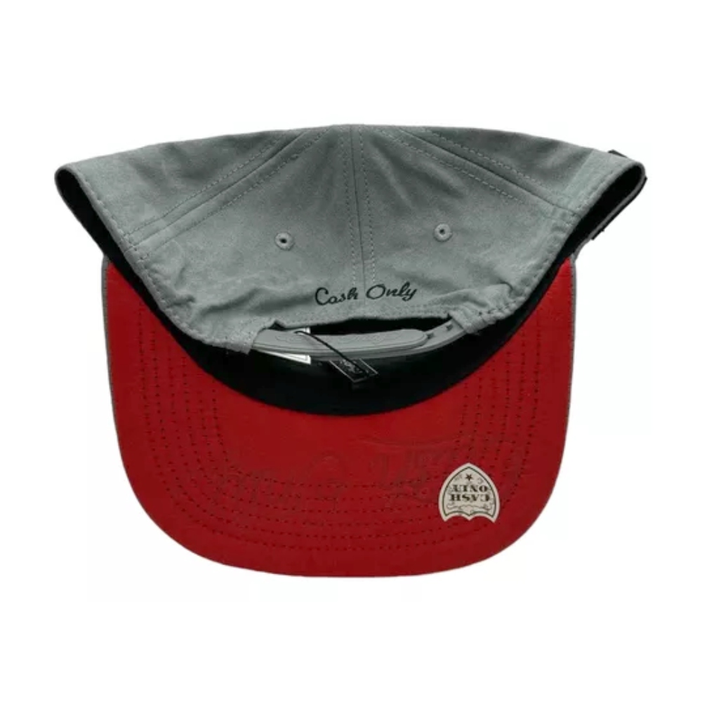 Gorra Cash Only Rich Dollar Gris Unisex DOLLAR-003