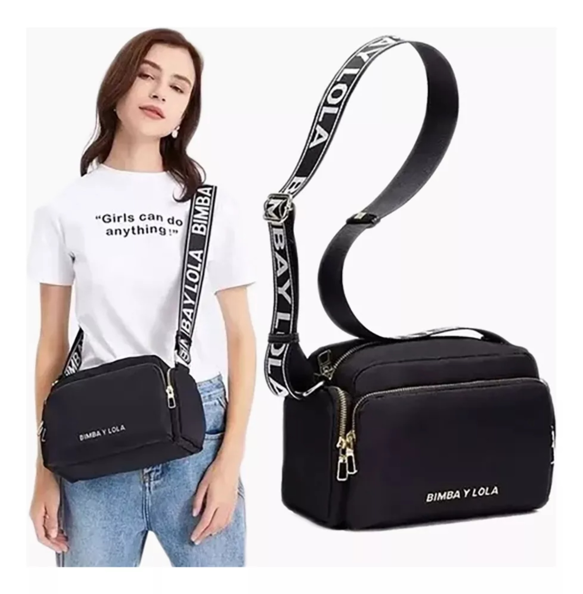 Bolsa bandolera Bimba y Lola Olympia Collection Bolso bandolera M