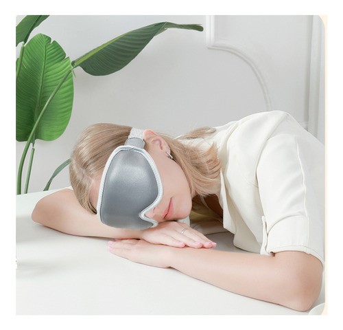 Antifaz Térmico Usb Para Ojo Seco Y Spa De Párpados Gris
