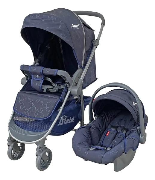 Carriola Para Bebé D Bebe Max Travel System Max Azul