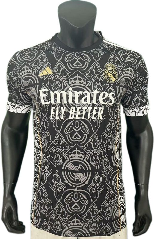 Nuevo! Jersey Real Madrid 2024/2025 Edicion Especial Collage Negro Talla M