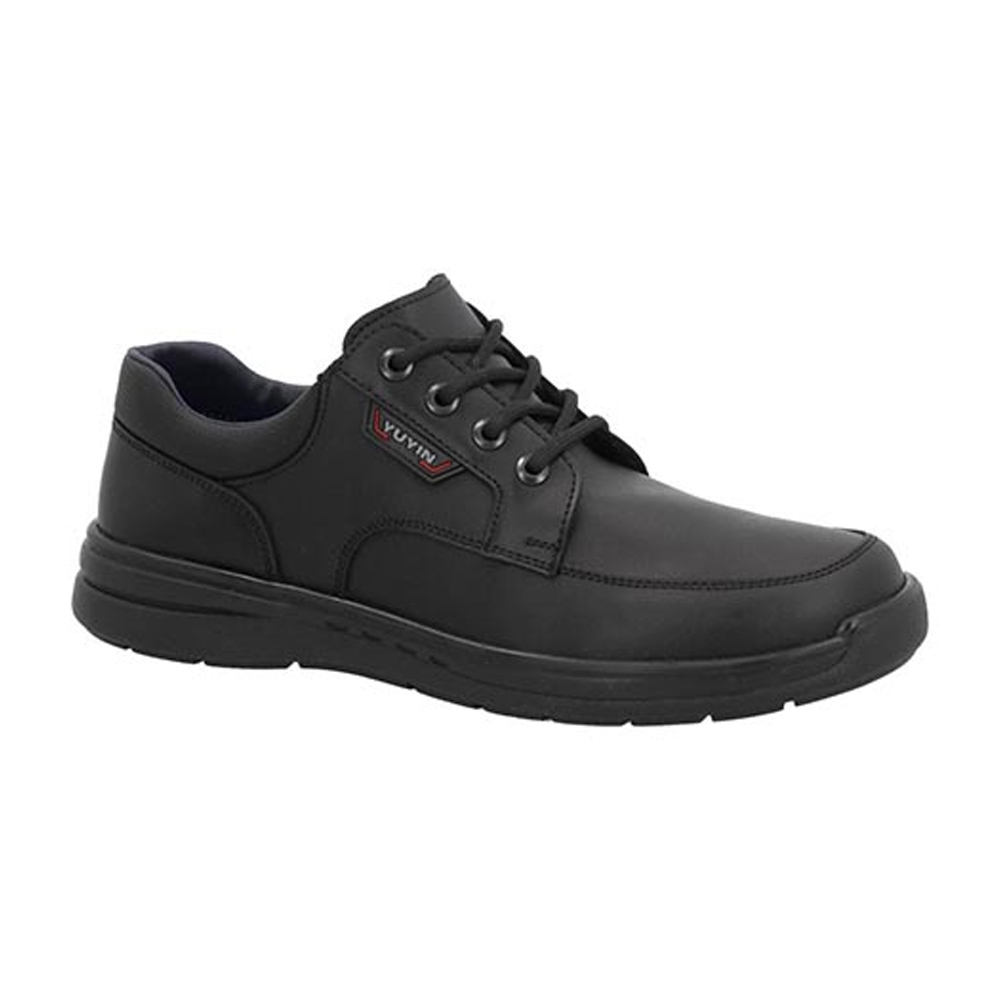 Zapato Escolar Yuyin 24314 Negro Piel Niño Talla 22 a 25.5 Niño Formal Escolar