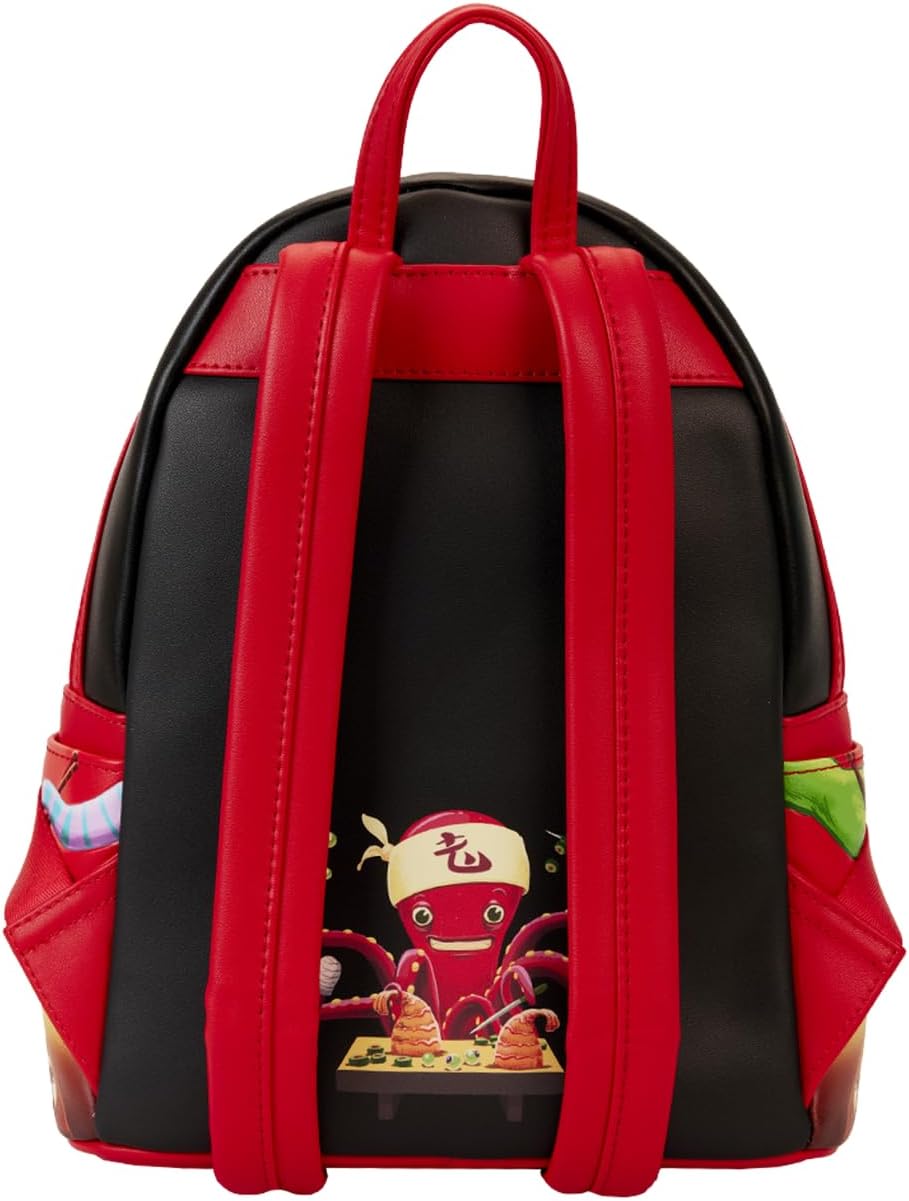 Loungefly Mini Backpack Disney Monster Inc. Harryhausen's Takeout Boo Pop-up