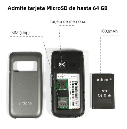 Teléfono Plegable Clásico 4g Lte Volte, Sin Contrato, Botones Grandes Y Volumen Alto, Con Sos, Con Bluetooth, Con Linterna,soporte Multimedia