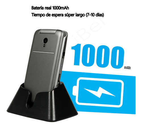 Teléfono Plegable Clásico 4g Lte Volte, Sin Contrato, Botones Grandes Y Volumen Alto, Con Sos, Con Bluetooth, Con Linterna,soporte Multimedia
