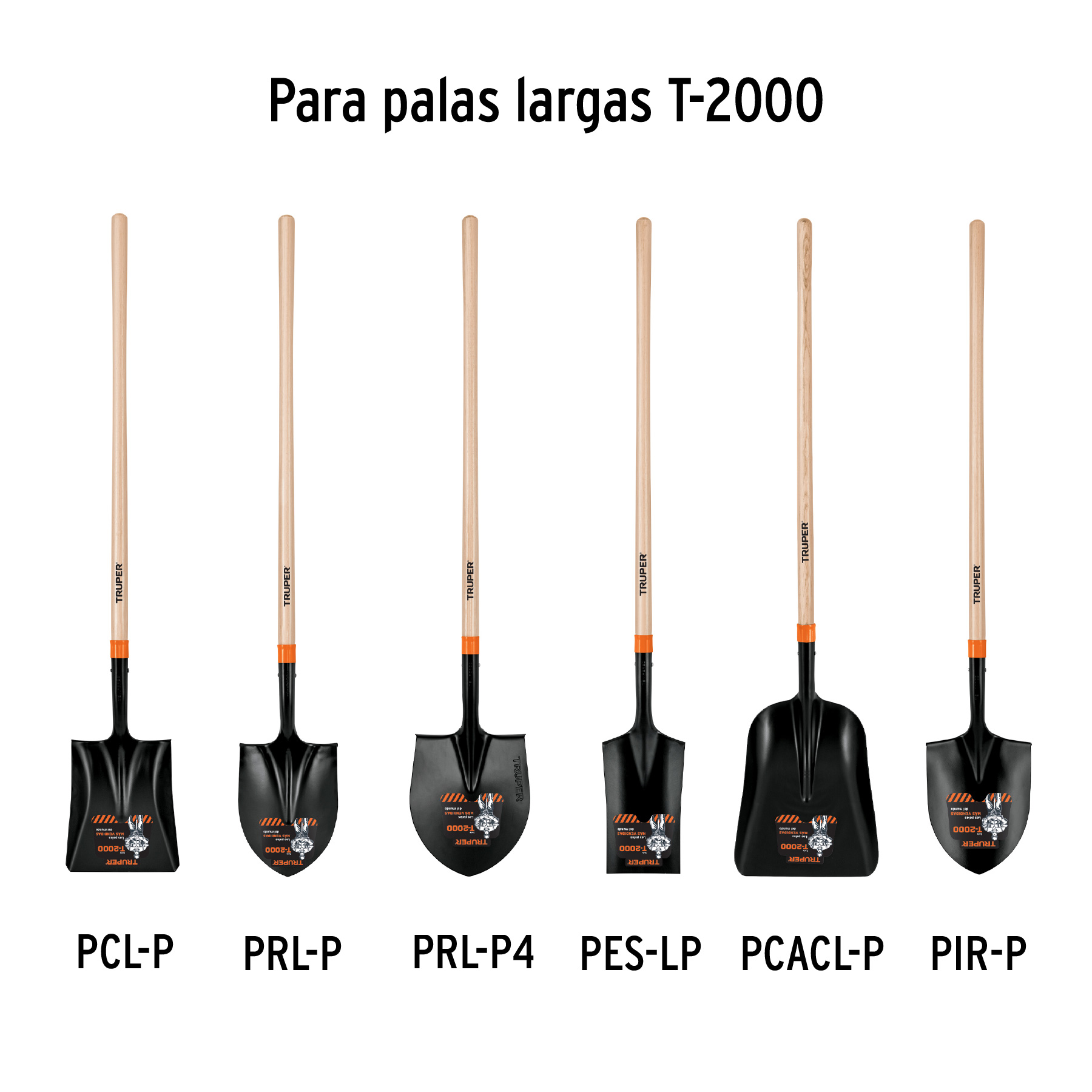 MANGO DE REPUESTO PARA PALA PROMO LARGA 41P TRUPER