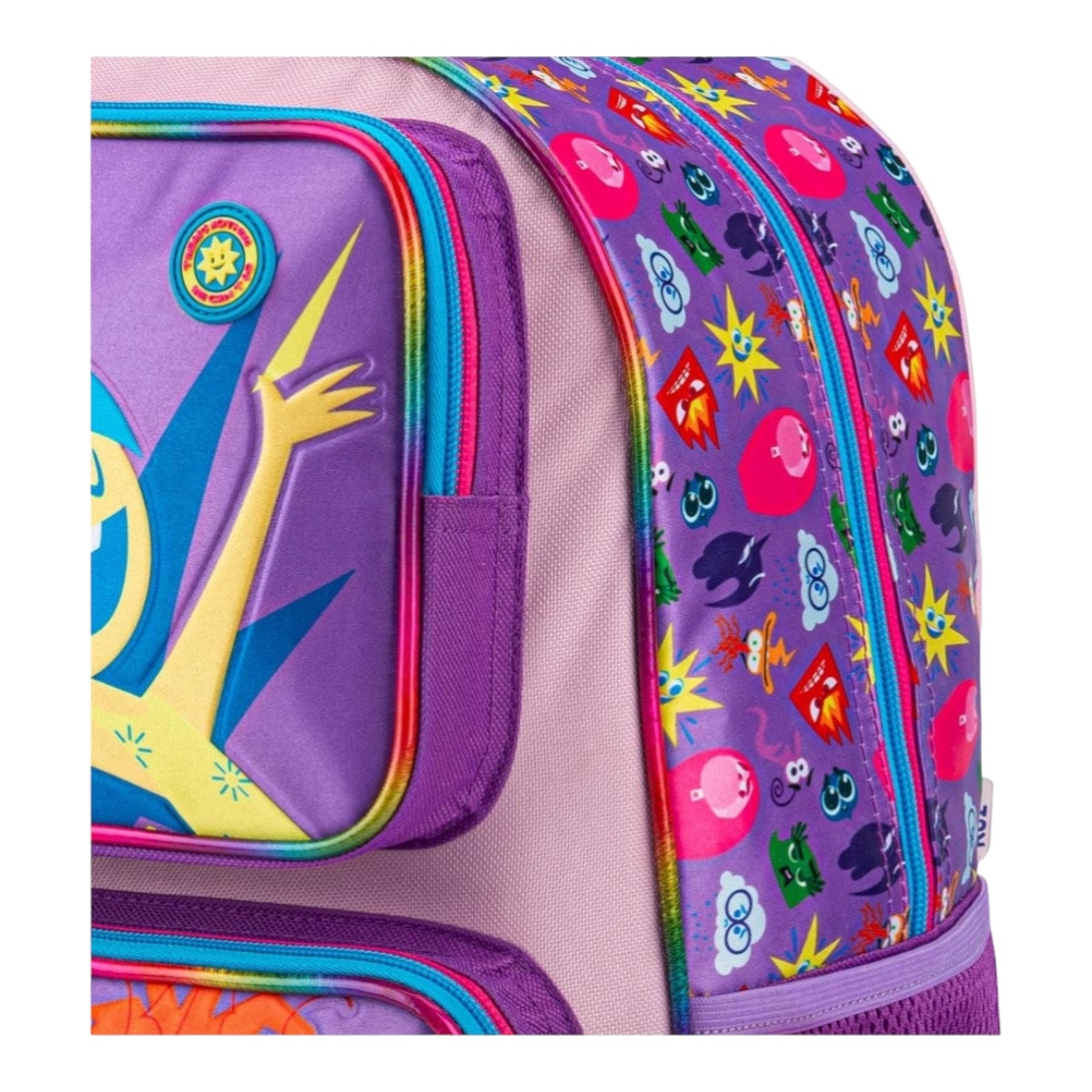 MOCHILA ESCOLAR RUZ DISEÑO INSIDE OUT INTENSAMENTE 