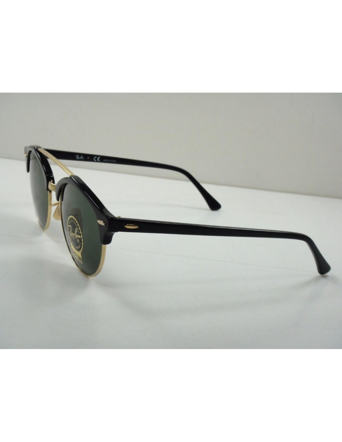 Lentes de sol Ray-Ban Rb4346 901 Clubround Double Bridge