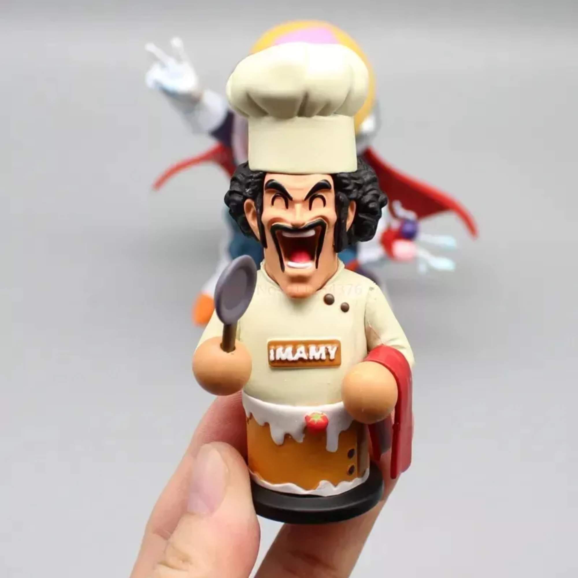 Figura Videl Gran Sayaman 2 Mr Satan Dragon Ball Z 20cm Set de Figuras de Accion Juguete Coleccionable Videl & Mr. Satan Dragon Ball Z