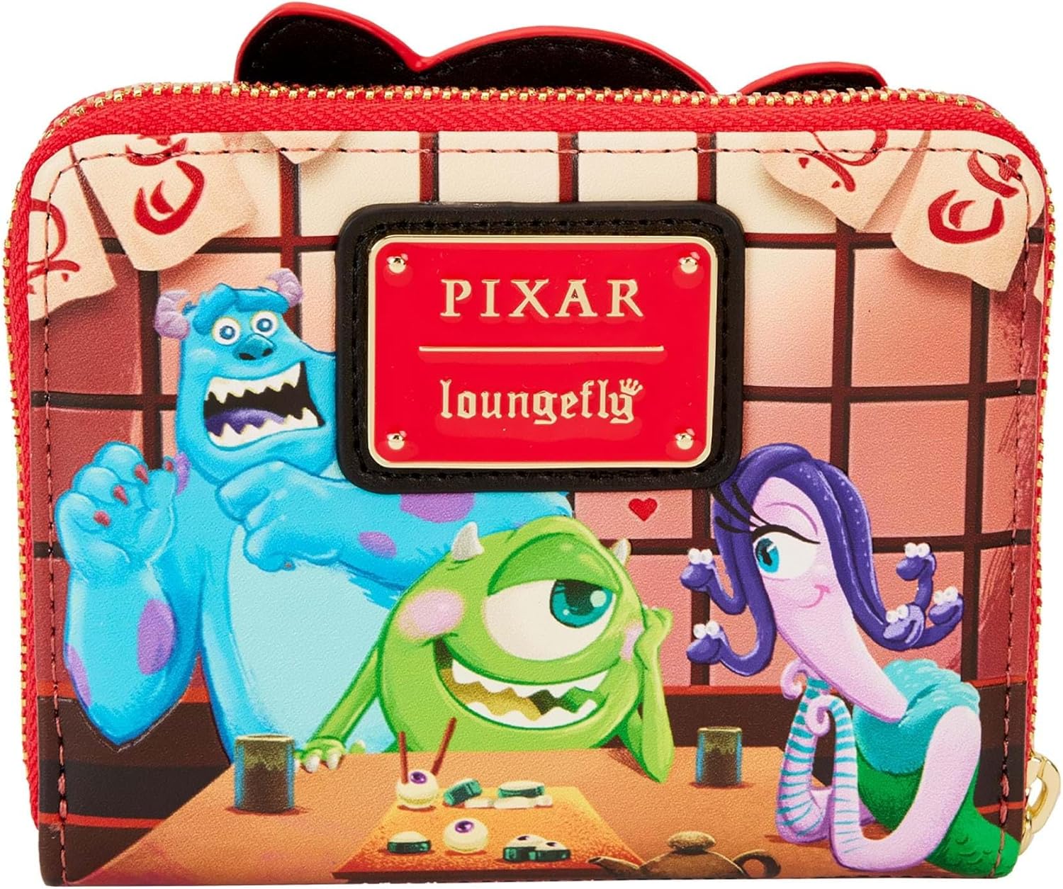Loungefly Zip Around Wallet Disney Monster Inc: Boo