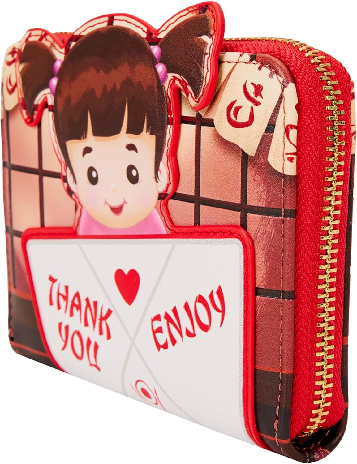 Loungefly Zip Around Wallet Disney Monster Inc: Boo