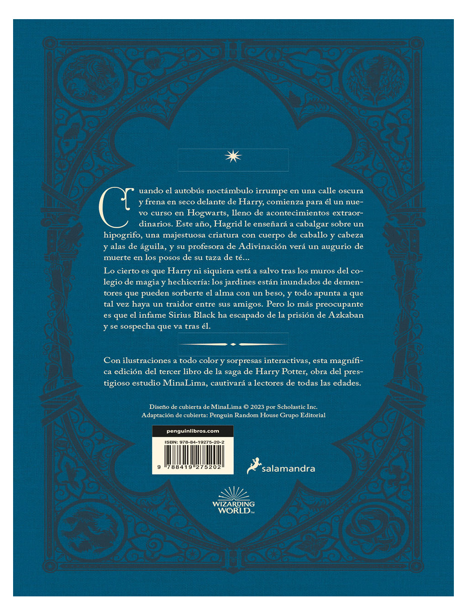 Set 2 libros Harry Potter y la Piedra Filosofal+ El Prisionero de Azkaban de J.K. Rowling