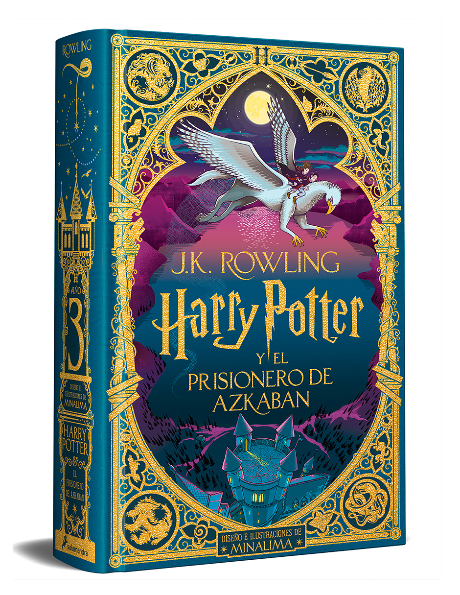 Set 2 libros Harry Potter y la Piedra Filosofal+ El Prisionero de Azkaban de J.K. Rowling
