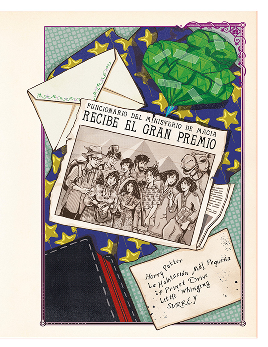 Paquete de Tres Libros Ilustrados de Harry Potter (Edición MinaLima)
