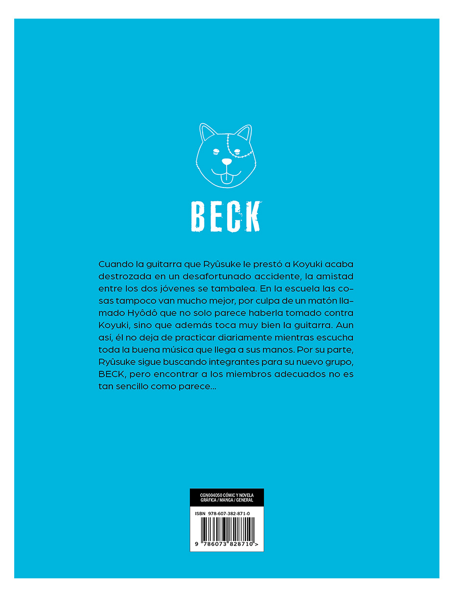 Manga BECK (EDICIÓN KANZENBAN) 2 Autor  Harold Sakuishi Editorial Distrito Manga
