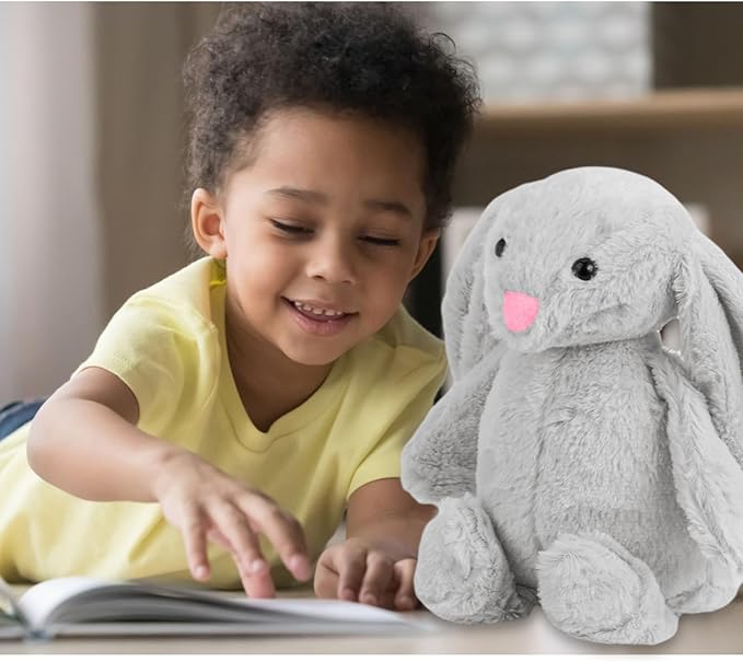XIAOYANGKEJI Conejo Peluche, Juguete de Peluche Conejo Muñeca Niños Compañero de Dormir