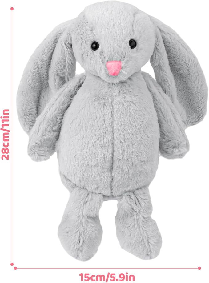 XIAOYANGKEJI Conejo Peluche, Juguete de Peluche Conejo Muñeca Niños Compañero de Dormir