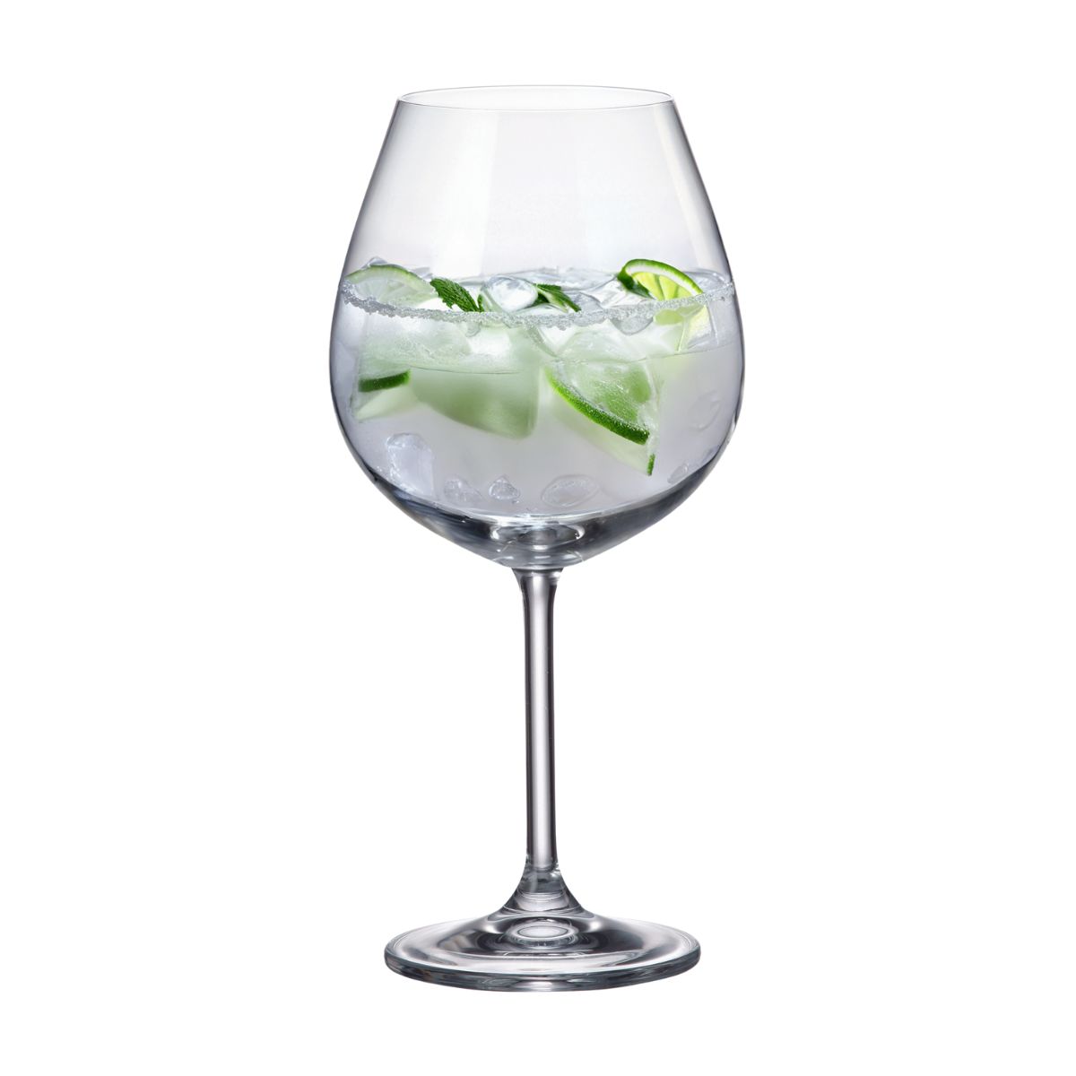 Colibri Ballon Juego 6 Copas Globo Vidrio Soplado Gin 650ml