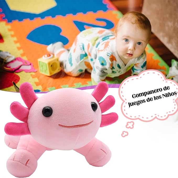 DKJBF Muñeca de Peluche Axolotl Kawaii