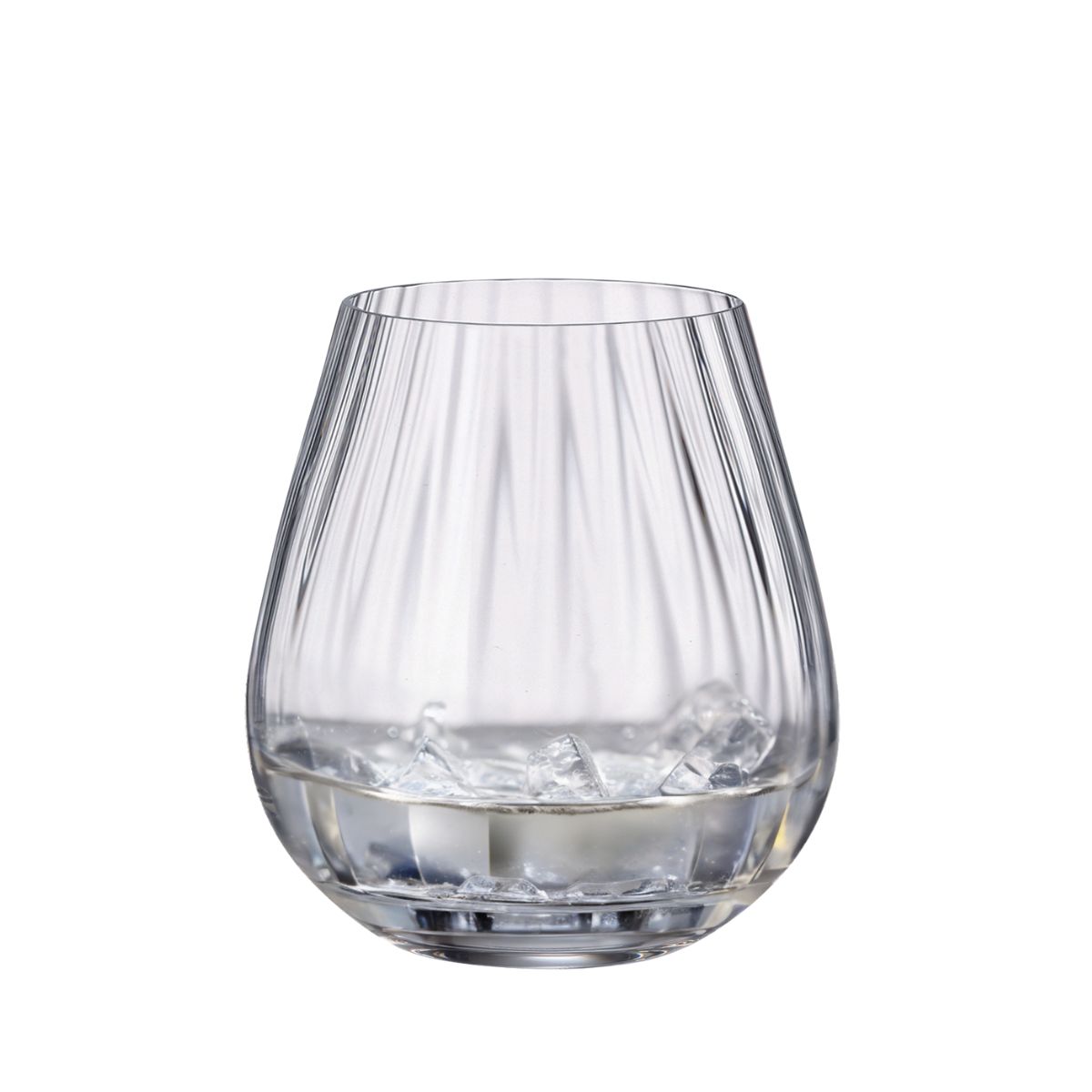 Columba Optic Juego De 6 Vasos Vidrio Soplado Bebidas 380ml