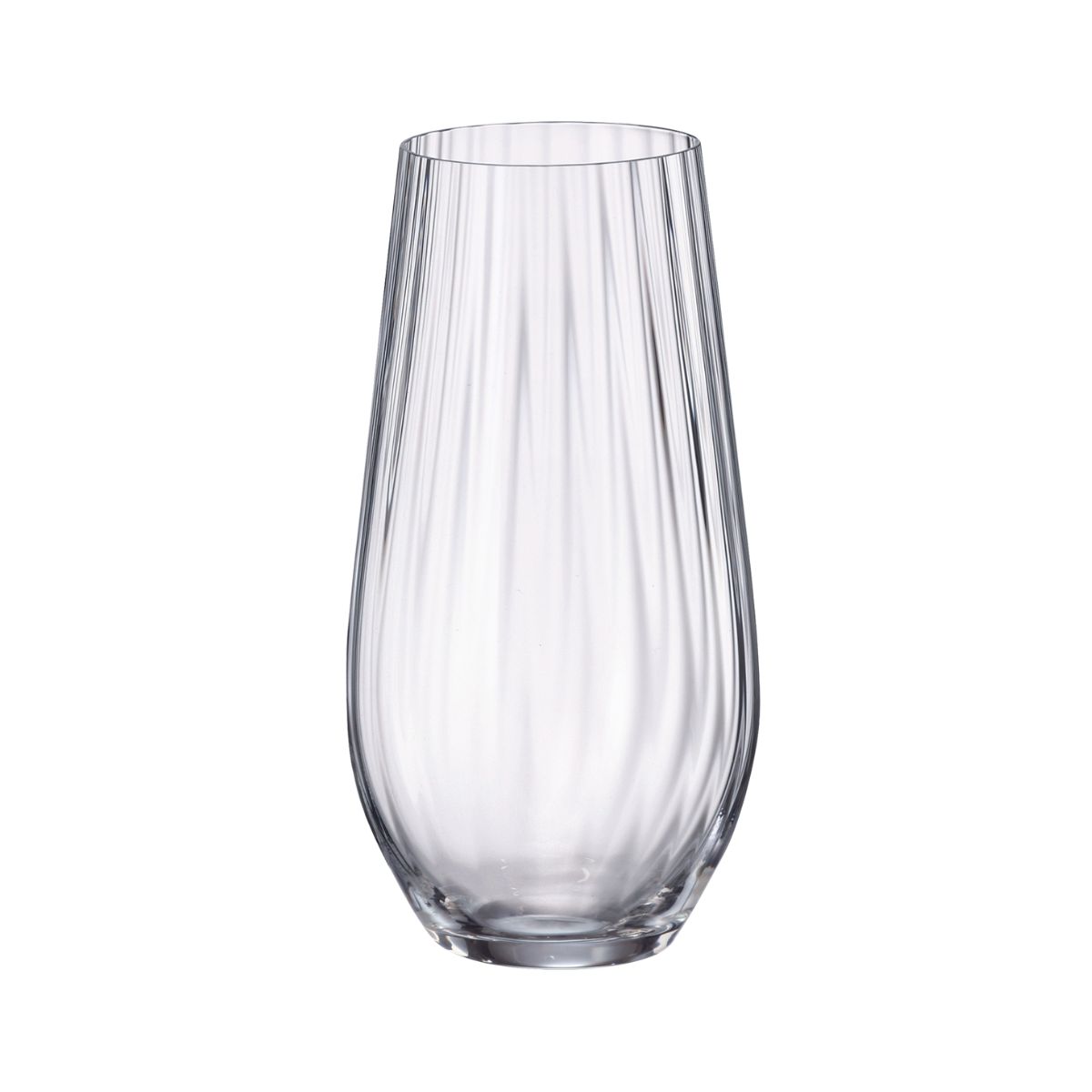 Columba Optic Juego De 6 Vasos Vidrio Soplado Bebidas 580ml