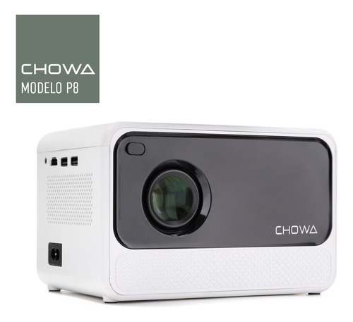 Proyector Mini Portátil Chowa 4k Hd Android 9.0 Wifi 170lm Ansi Zoom Digital