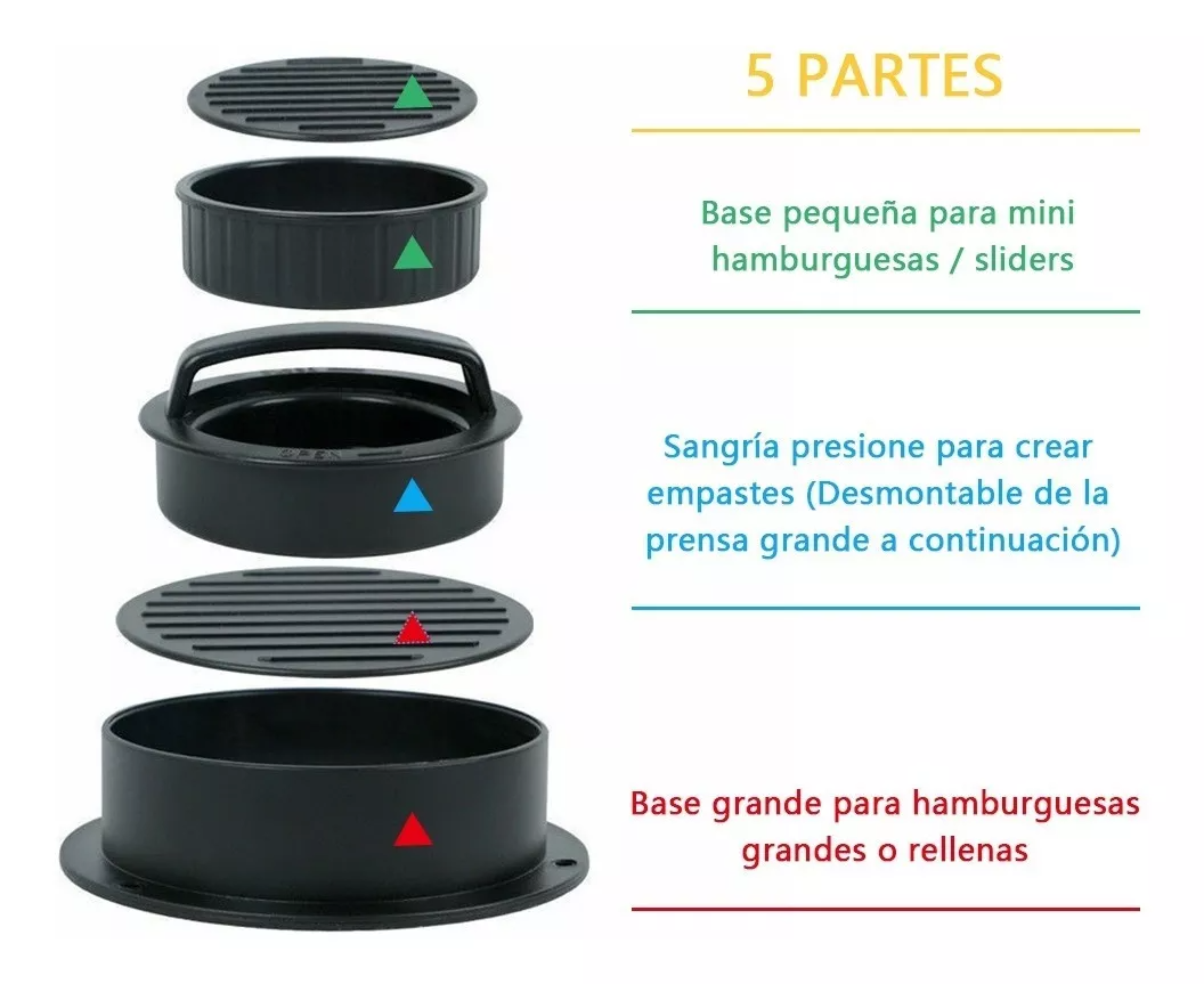 Prensas De Hamburguesa Cocina Molde De Carne De Hacer Herram