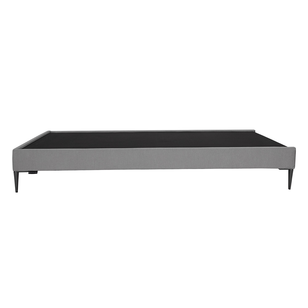 Base Cama Individual Dicasa Slim Gris Claro