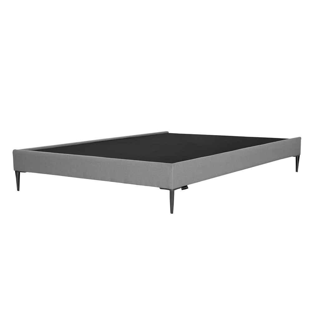 Base Cama Individual Dicasa Slim Gris Claro