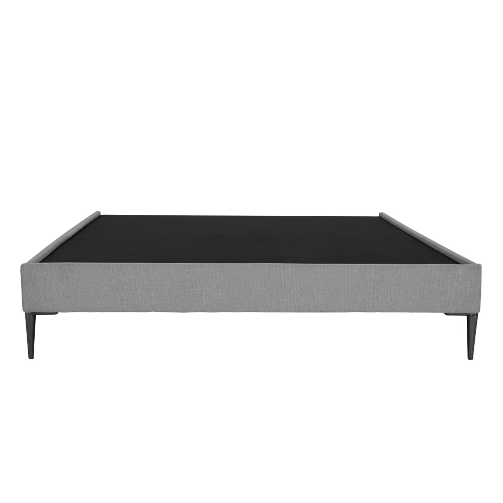 Base Cama Individual Dicasa Slim Gris Claro