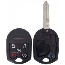 CARCASA FORD Explorer 80 bits Mod. 12-14 con llave de 5 botones para control de alarma