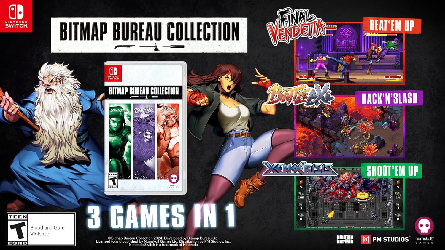 BITMAP BUREAU COLLECTION - Nintendo Switch
