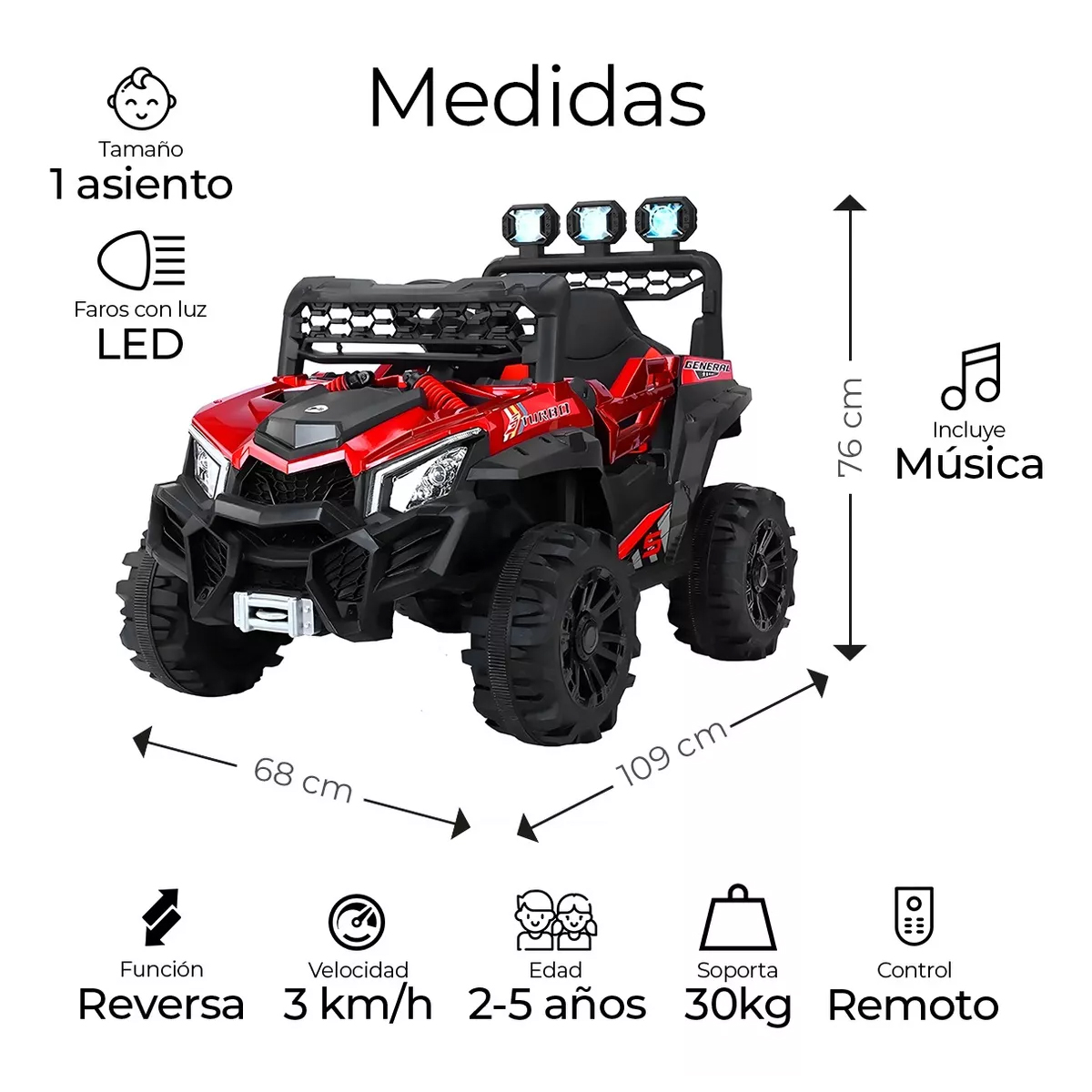 Coche Electrico Montable Carrito Con Control Remoto Buggy 