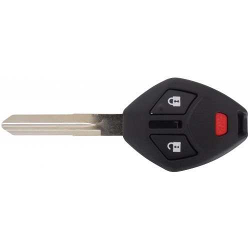 CARCASA MITSUBISHI 3 botones con llave para control de alarma