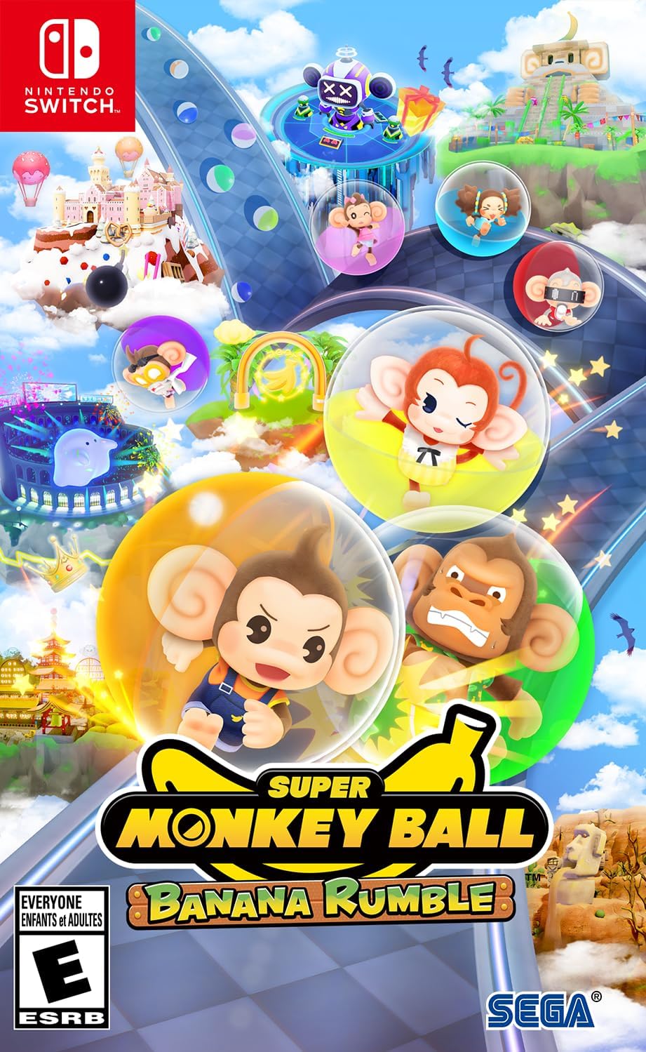  SUPER MONKEY BALL BANANA LAUNCH - Nintendo Switch