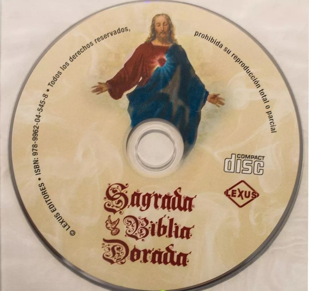 Sagrada Biblia Dorada De Lujo Edición Latinoamericana