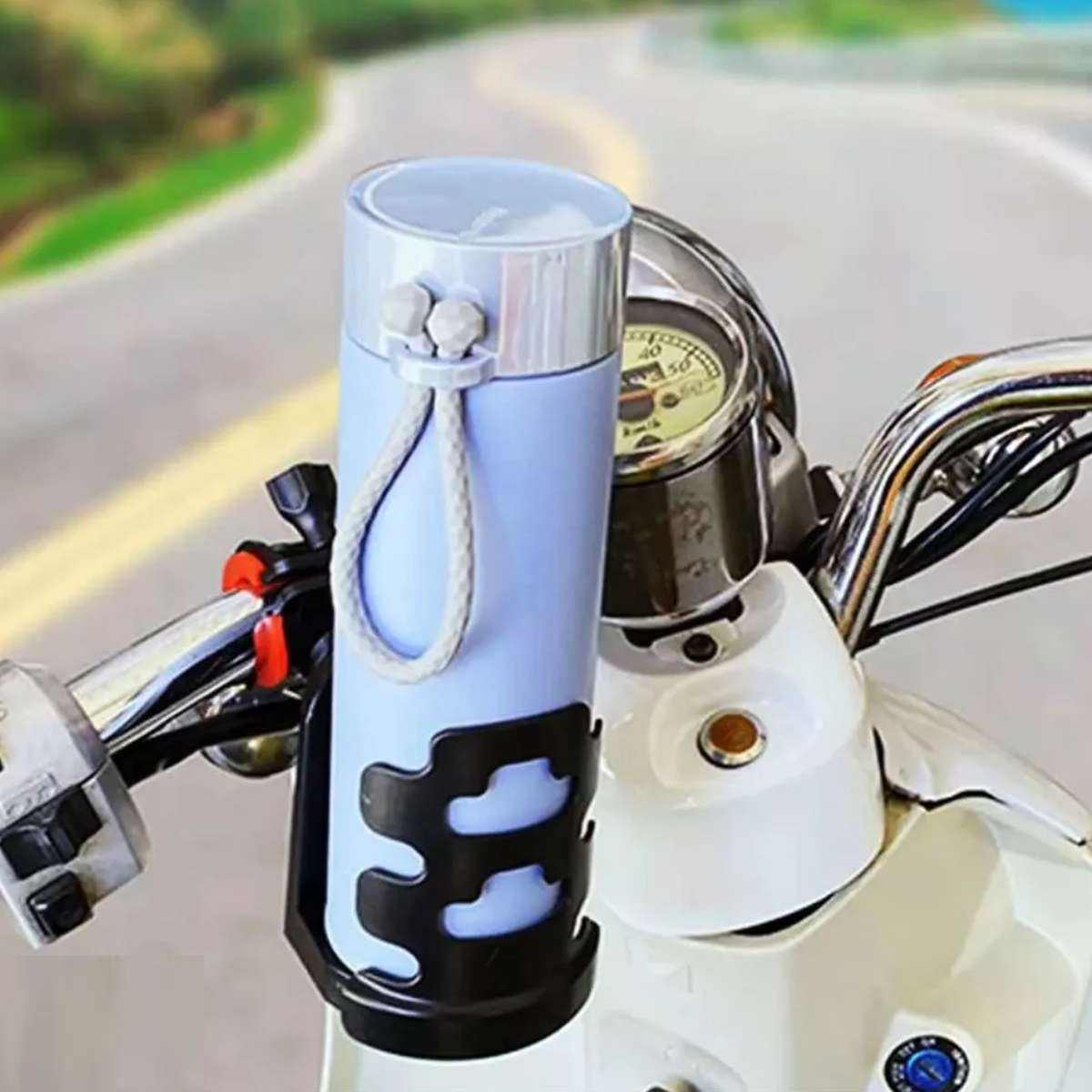 Soporte Porta Vasos Botellas Motocicleta Bicicleta Carreola