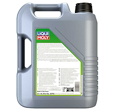 Aceite Sintético 5w20 Liqui Moly Special Tec AA, 5 L