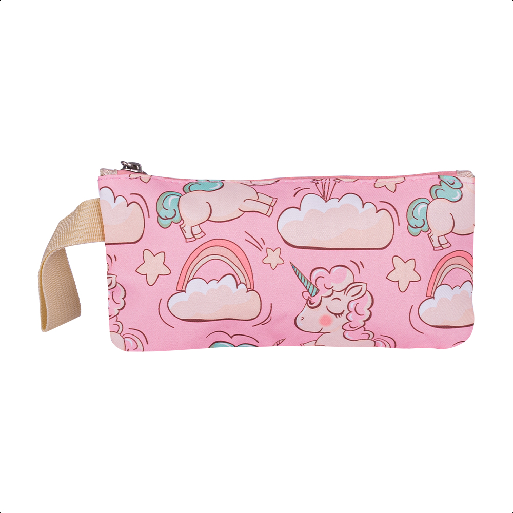 Kit Escolar Coquette Mochila Lonchera Lapicera Unicornio Ros