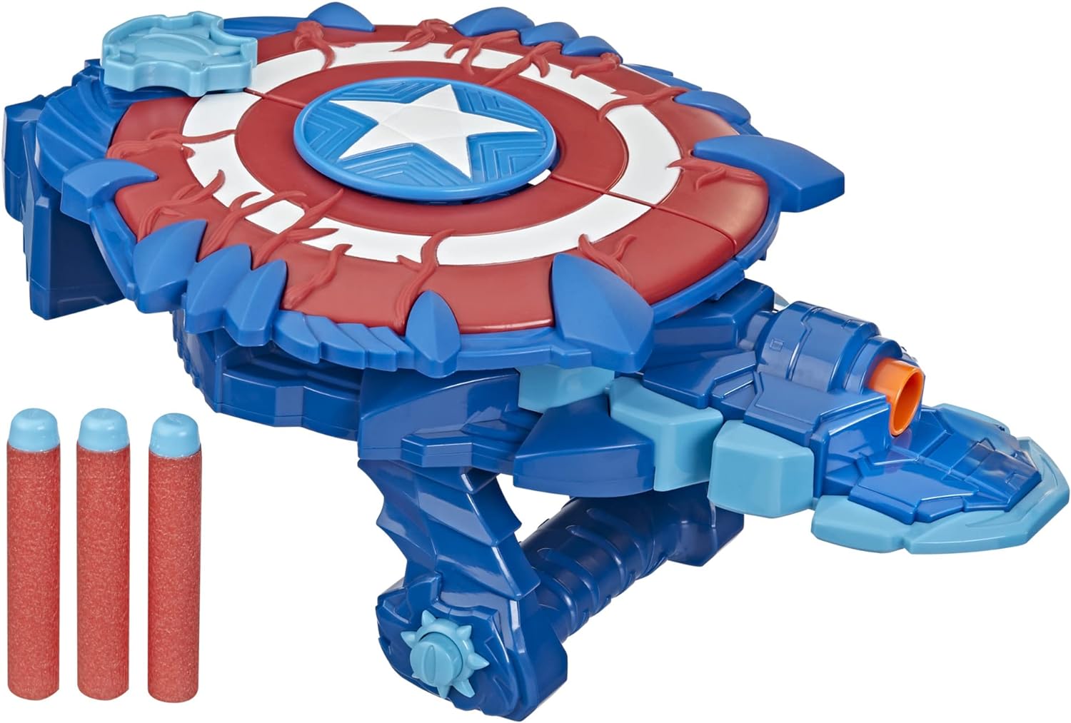 Marvel Avengers Mech Strike Monster Nerf Capitán América
