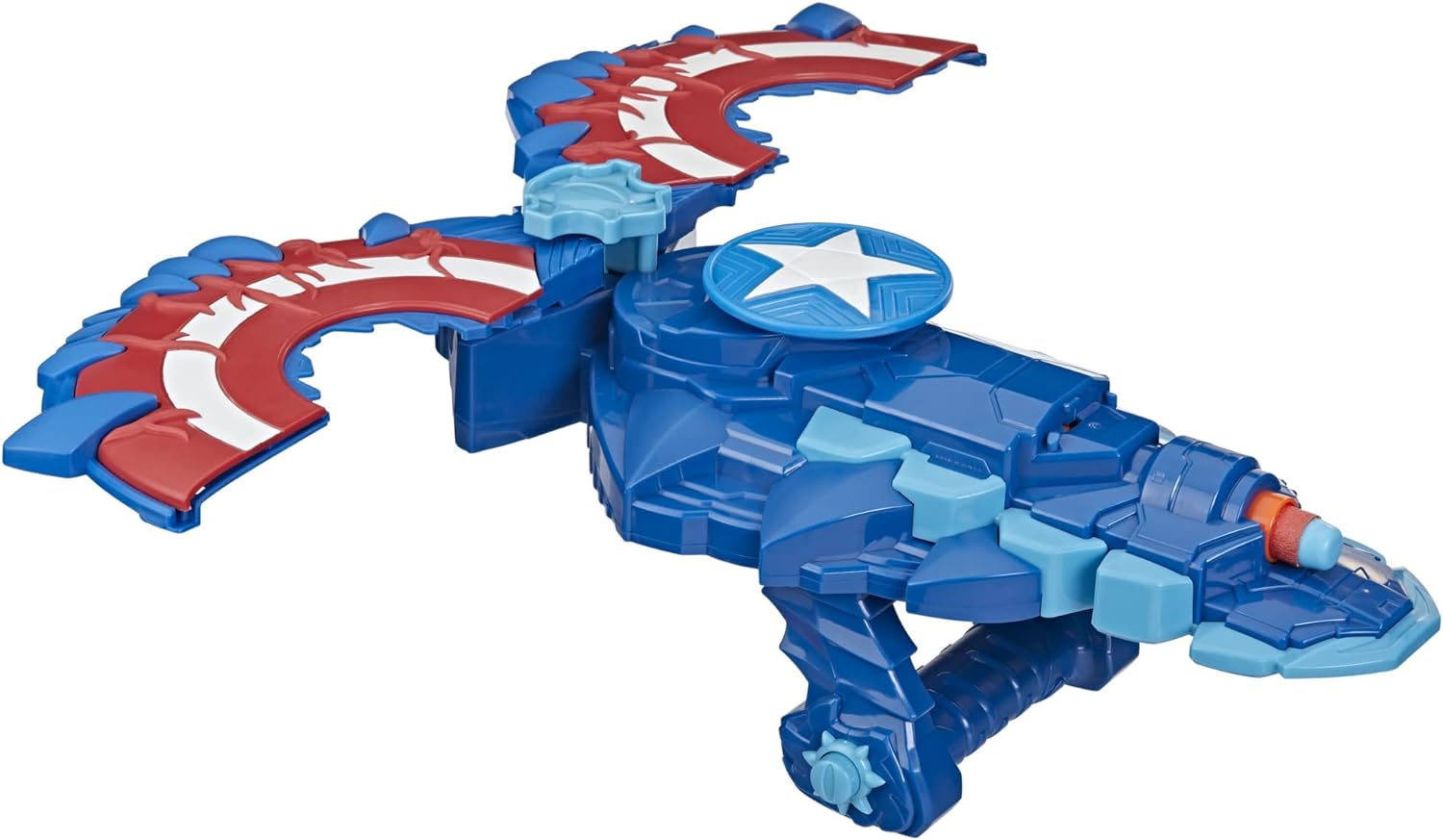 Marvel Avengers Mech Strike Monster Nerf Capitán América
