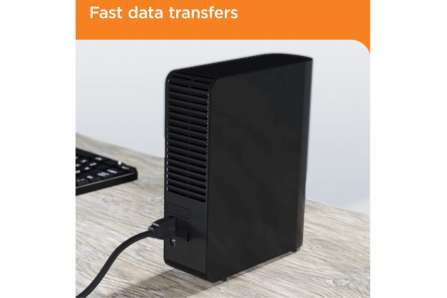  Western Digital 20TB Elements Disco Duro Externo de computadora, Unidad USB 3.0 para Almacenamiento
