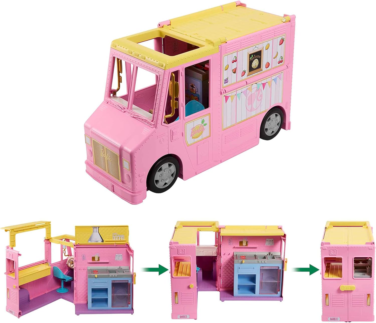 Barbie Profesiones Camión De Limonada De Playa