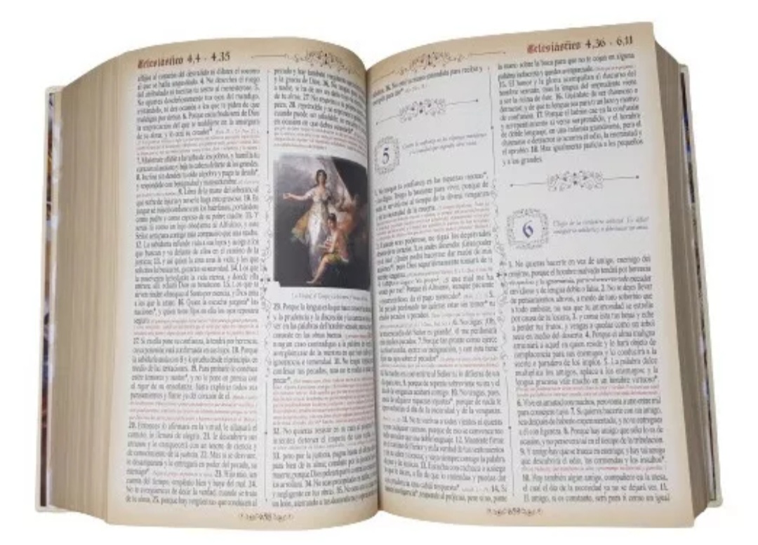 Sagrada Biblia Dorada Mediana Marfil Pasta Dura Lexus